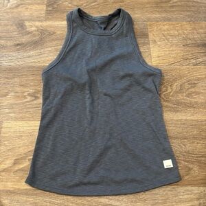 Vuori Sunrise High Neck Tank Ribbed Performance Slub Athletic Women’s XS/S - 14”